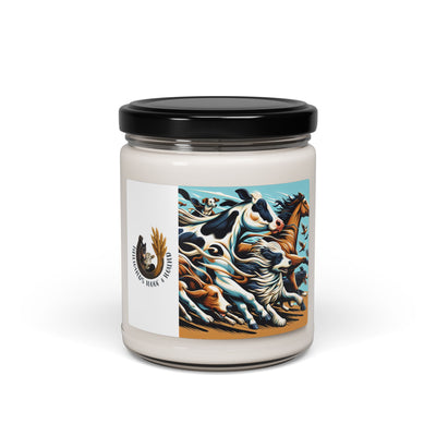 Tailwind's Hoof & Hound Scented Soy Candle - 9oz