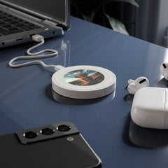 Highland Cow Wireless Charging Pad - Quake Design, Unique Tech Accessory