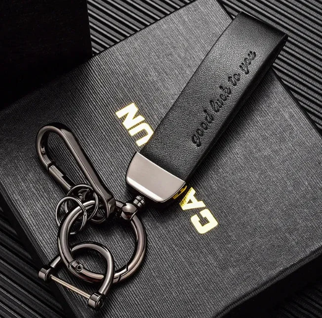 Horse Leather Key Ring