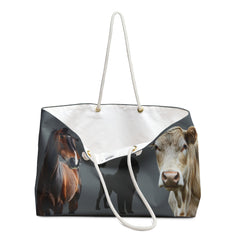 Farm Animal Weekender Bag - Perfect for Animal Lovers & Weekend Getaways