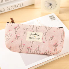 Creative Floral Pencil Case for Stationery Supplies