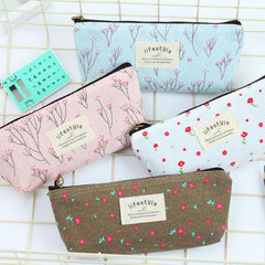 Creative Floral Pencil Case for Stationery Supplies