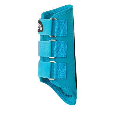 Weaver Leather Equestrian Splint Boots Large Turquoise