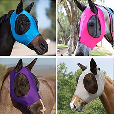Horse Face Equestrian Universal Mosquito Protection Cover